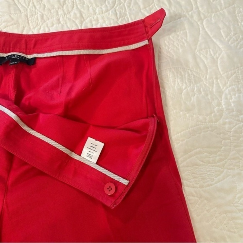 Talbots Womens 4P Pink Side Zip Straight Leg Dress Pants Petite PH95 - Picture 5 of 7